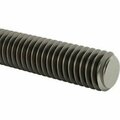 Bsc Preferred Low-Strength Steel Threaded Rod M6 x 1 mm Thread Size 1 M Long 98861A070